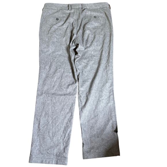 J. Hilburn PFM Performance Wool & Cashmere Blend Dress Pants, Gray, Size 37 x 30 - Picture 3 of 7